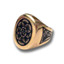 Серебряное кольцо-перстень женское Цветок 10020007А06